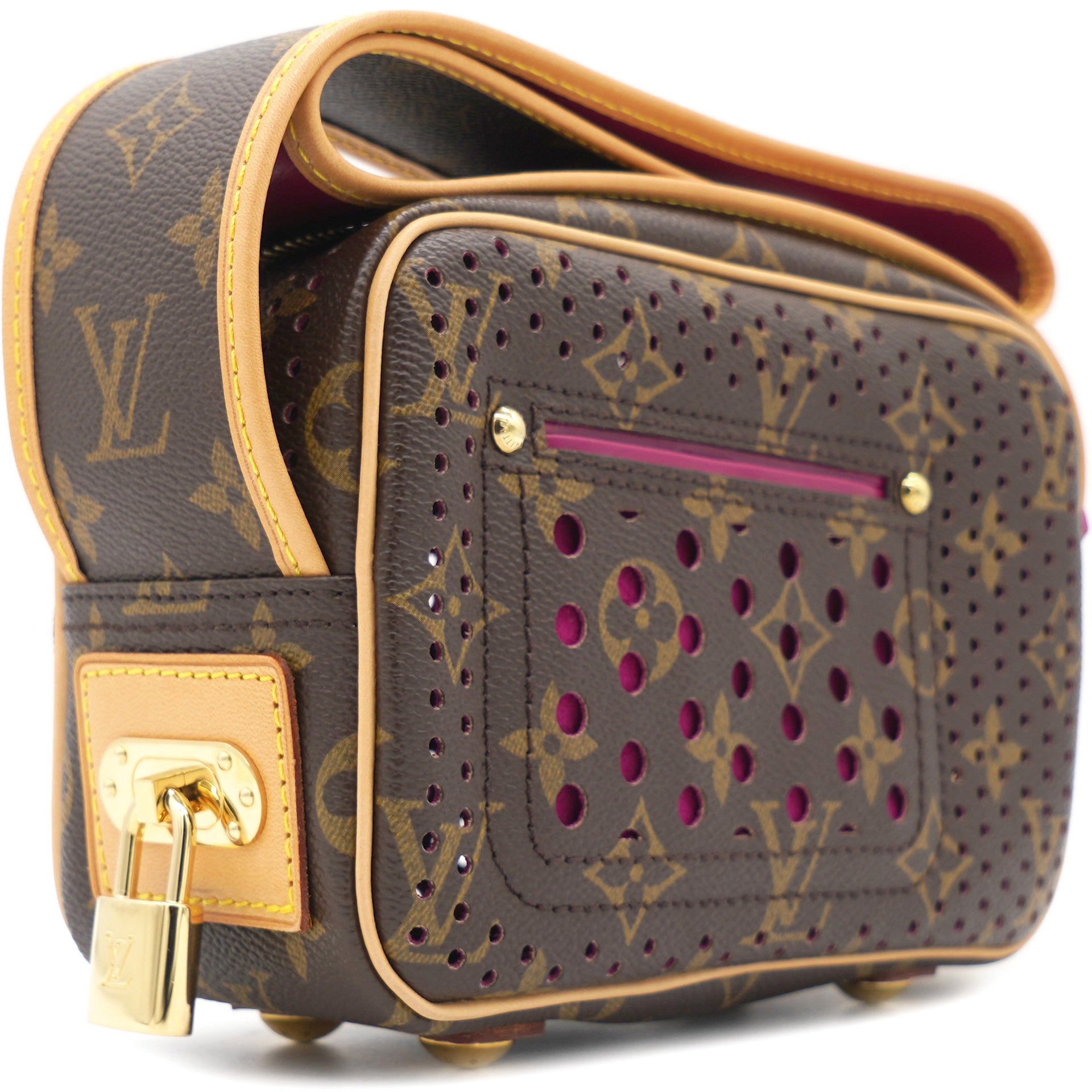 Louis Vuitton 2006 pre-owned Monogram Perforated Mini Trocadero Shoulder  Bag - Farfetch