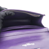 Purple Quilted Patent Miss Dior Flap Bag