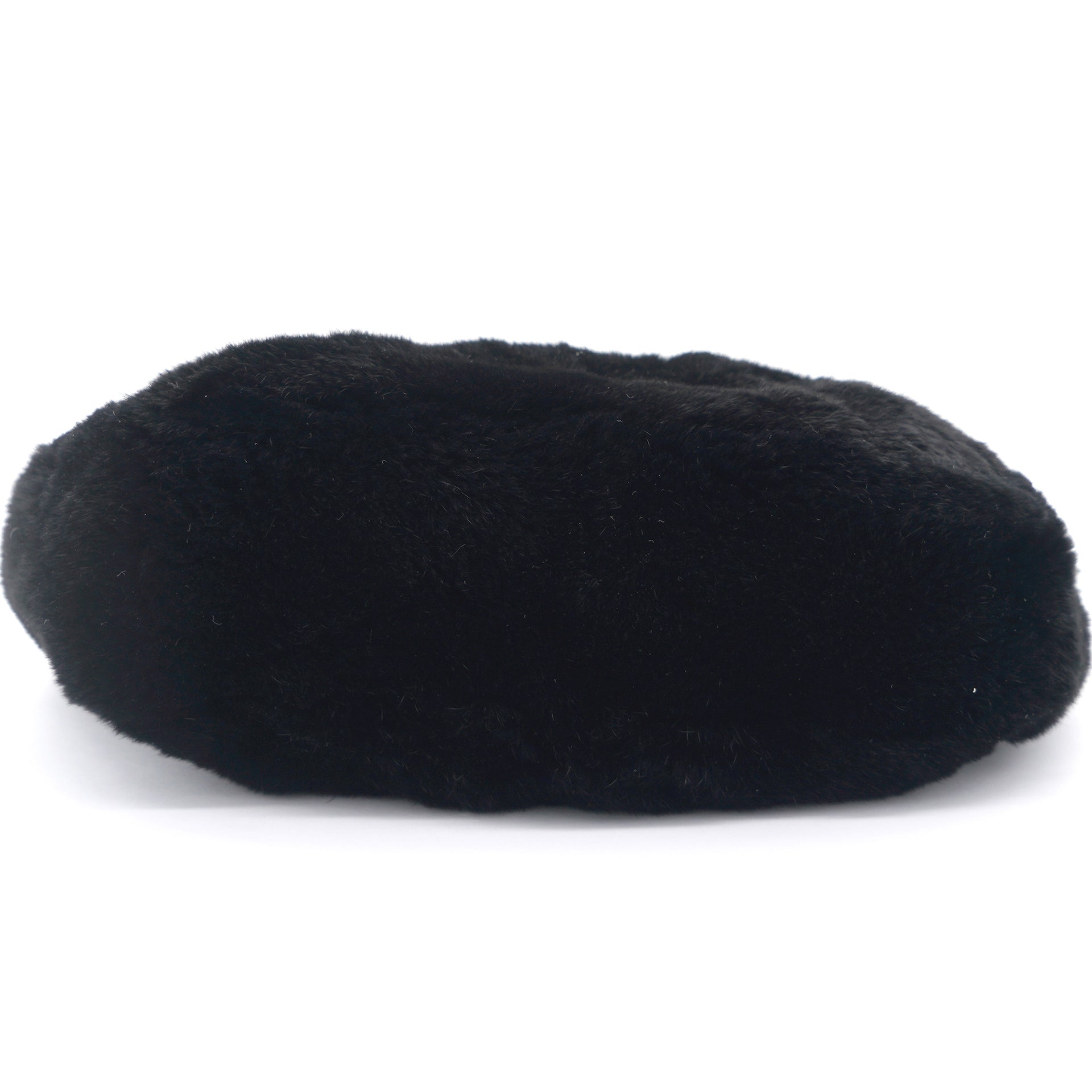 Vintage Rabbit Fur Bag Black