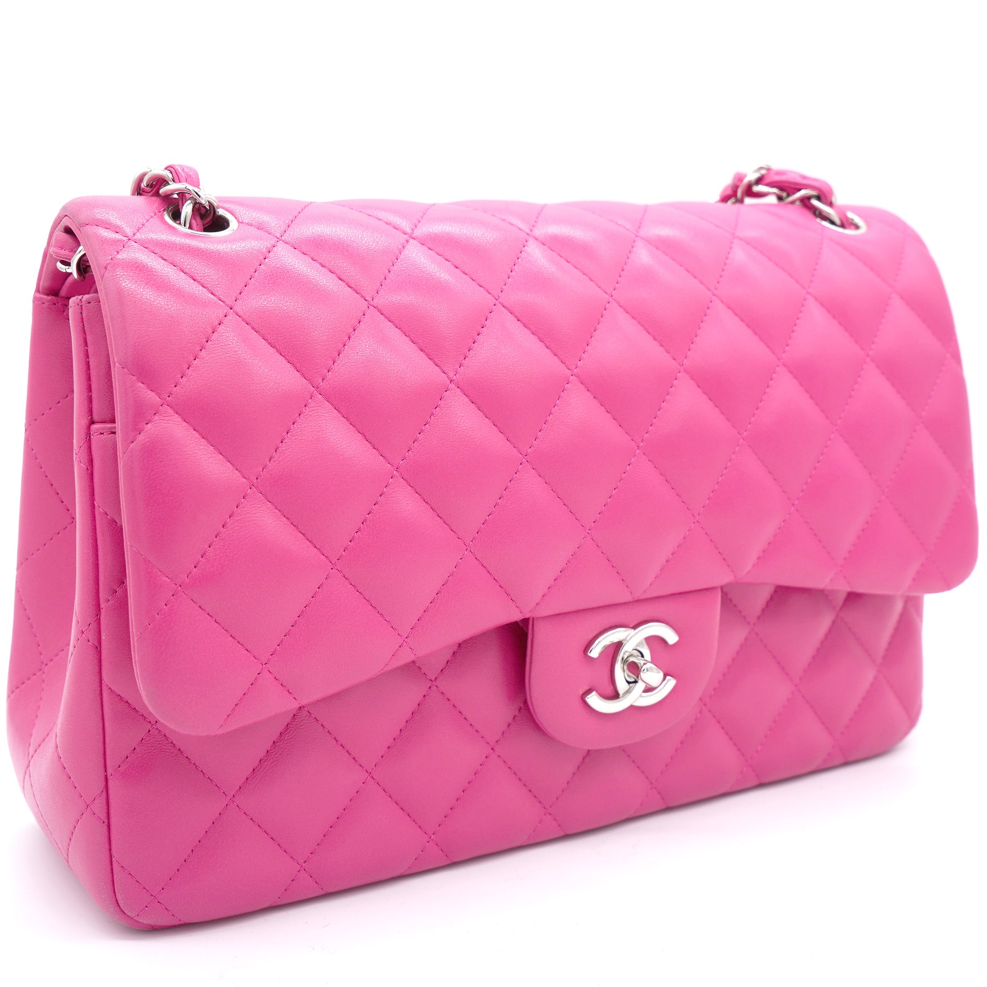  BRAND NEW Chanel 21S Medium Classic Flap Light Pink Caviar  Nonnego Luxury Bags  Wallets on Carousell
