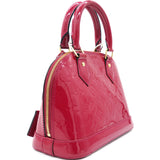 Red Monogram Vernis Alma BB Bag