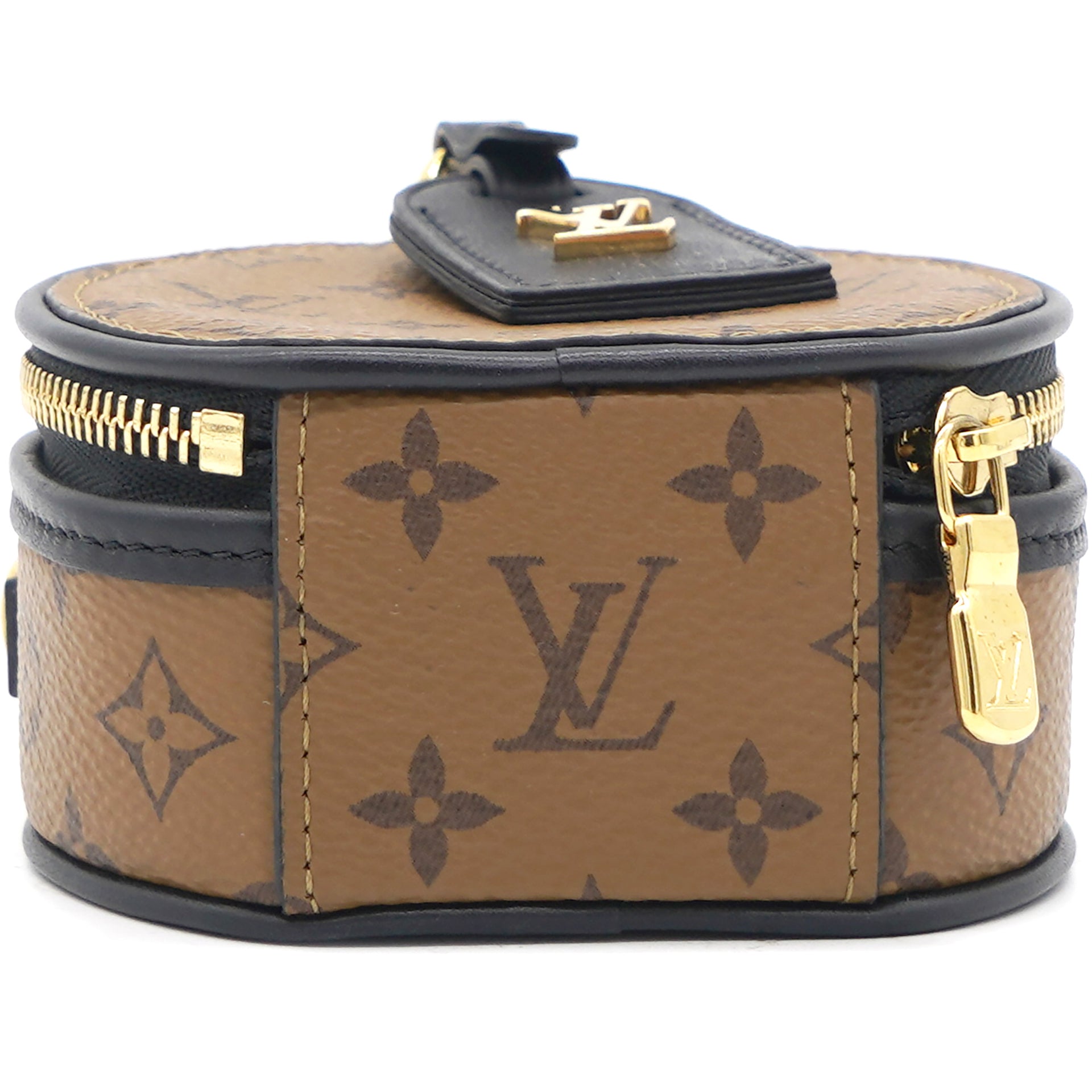 Louis+Vuitton+Petite+Boite+Chapeau+Brown+Leather for sale online
