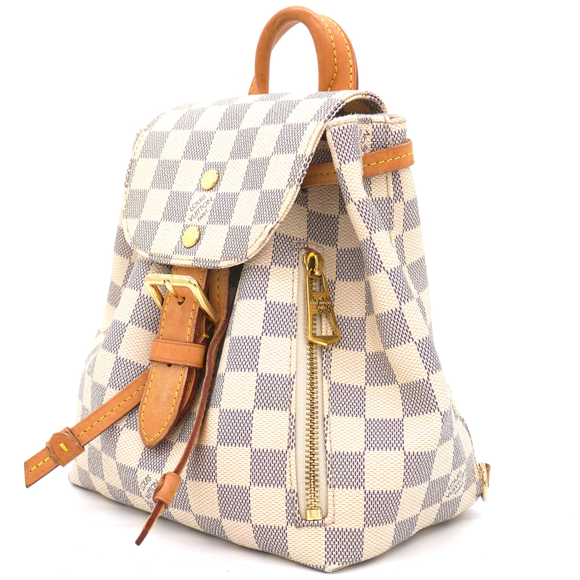 Louis Vuitton Damier Azur Canvas Sperone BB Backpack