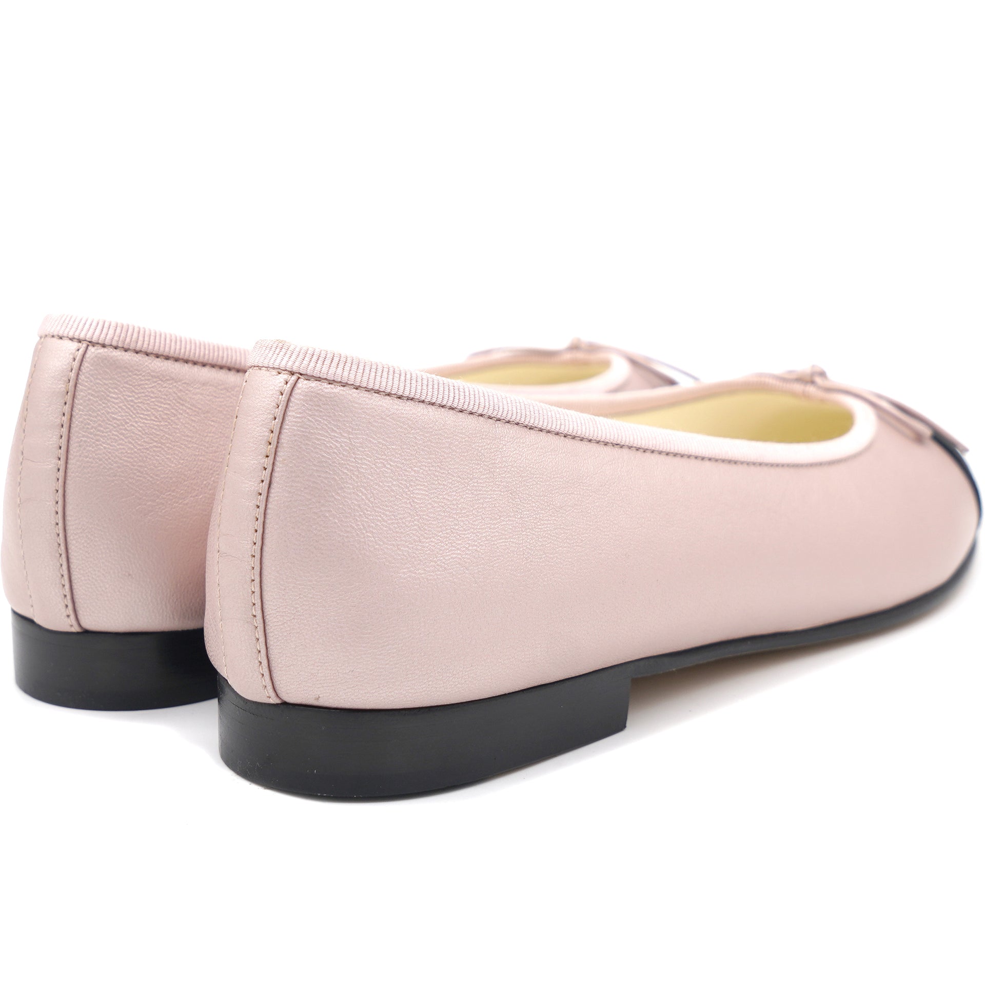 Ballerina Pearl Pink Flat Pumps 37.5