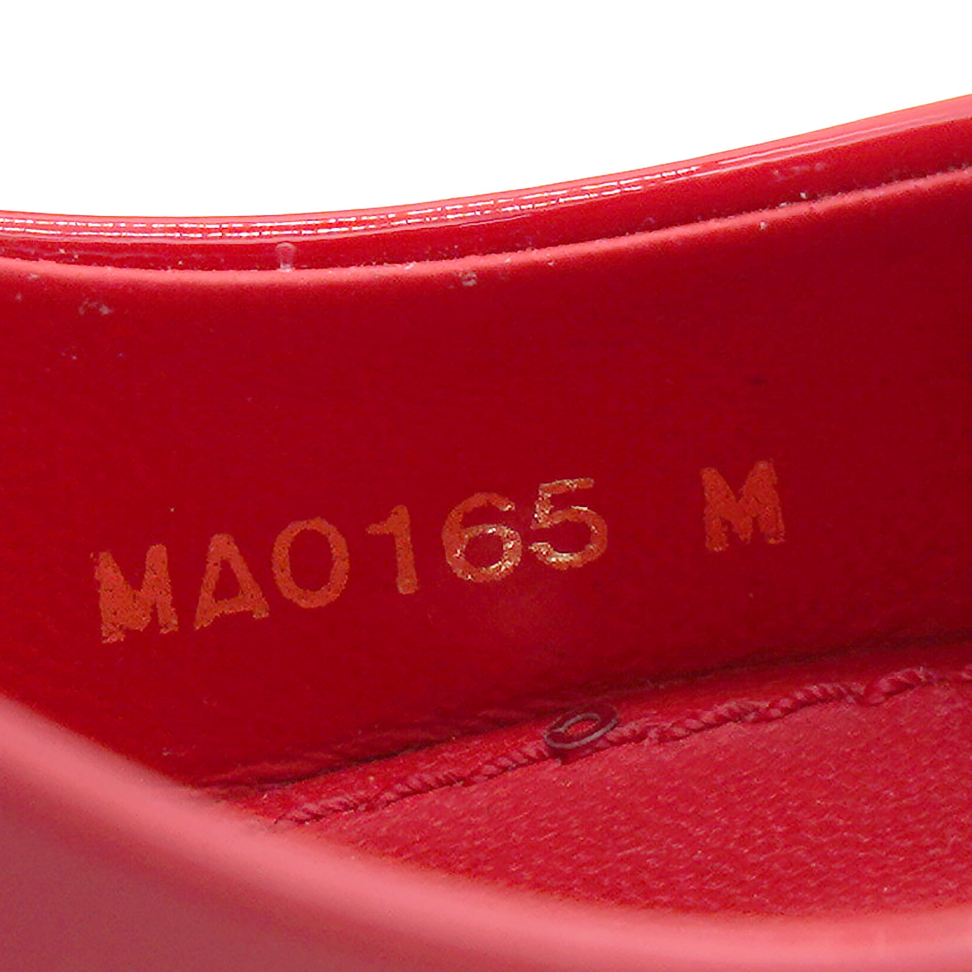 Louis Vuitton Red Patent Leather Dice Pumps Size 37 Louis Vuitton