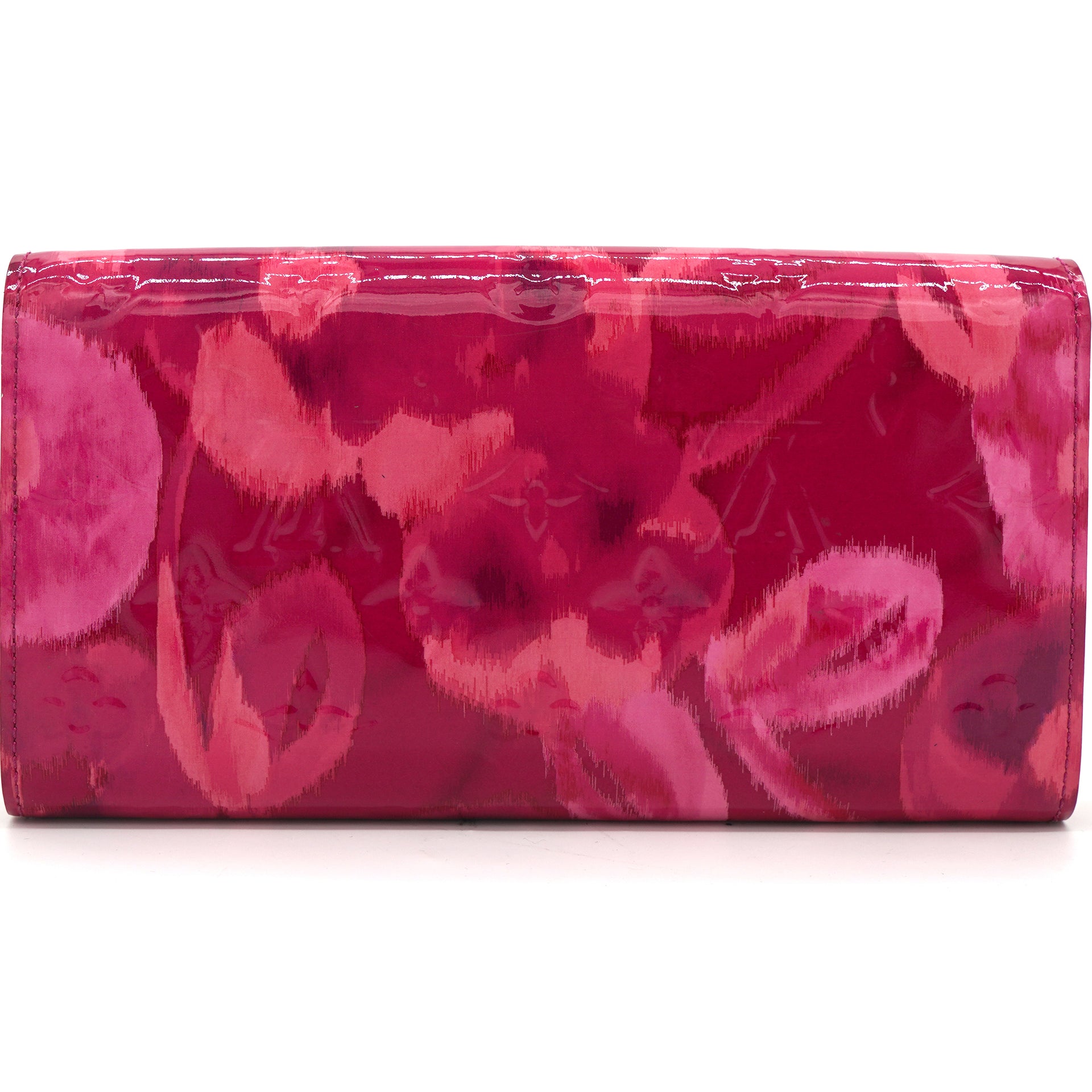 Louis Vuitton Indian Rose Portefeuille Louise Wallet Flap Pink