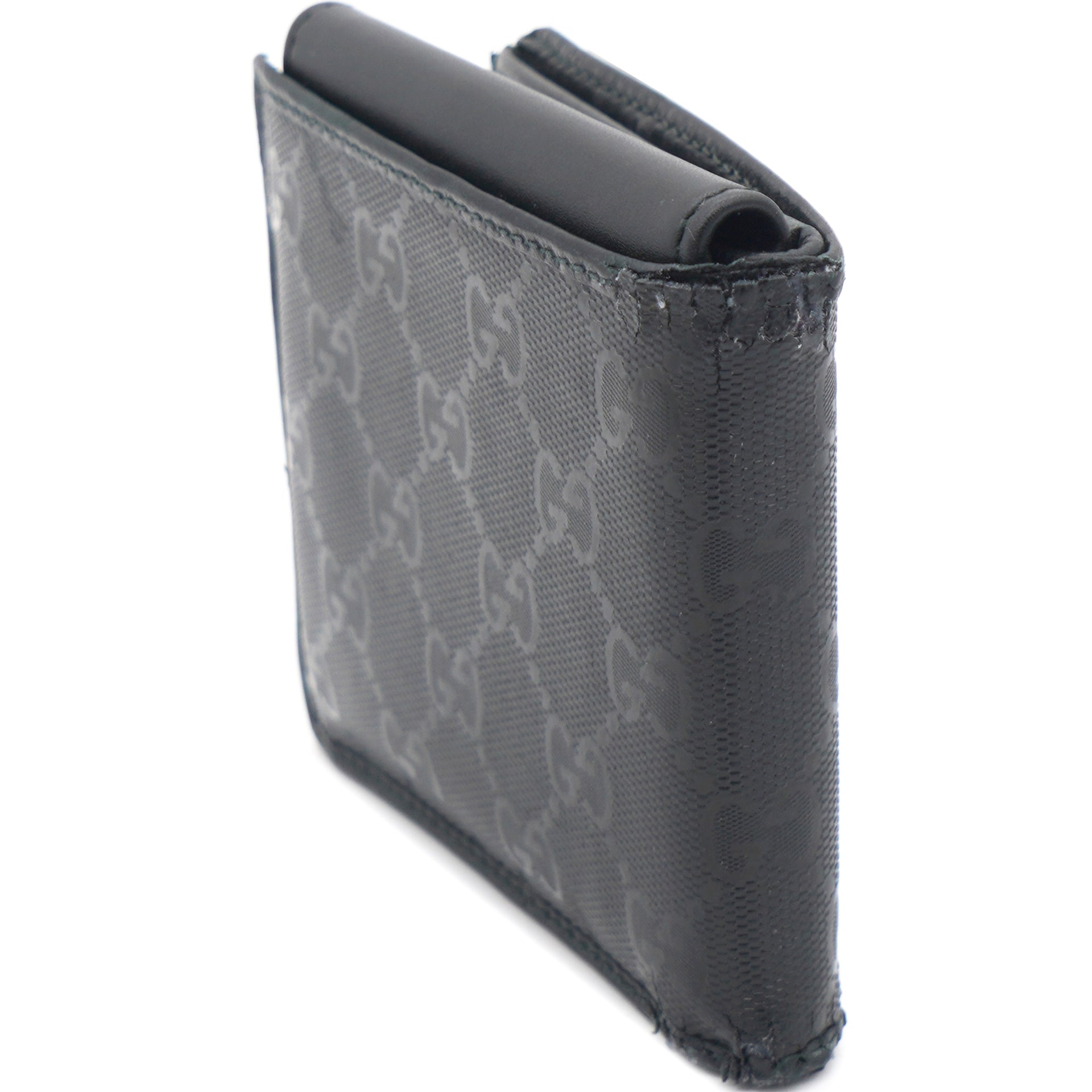 Gucci Interlocking-G Bi-Fold Wallet - Grey