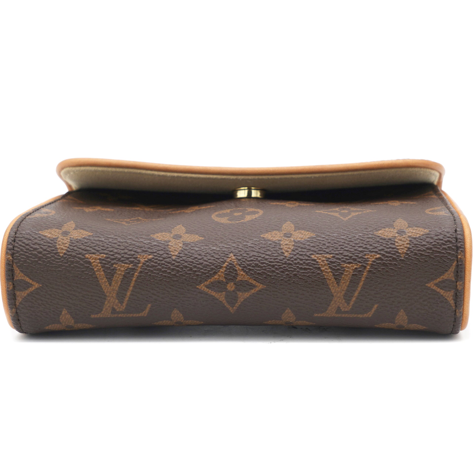Louis Vuitton Pochette Florentine Monogram Canvas Clutch Bag