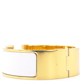 Enamel Clic Clac H Bracelet PM Blanc