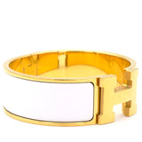 Enamel Clic Clac H Bracelet PM Blanc