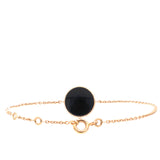 Rose des Vents Diamond Onyx Rose Gold Bracelet