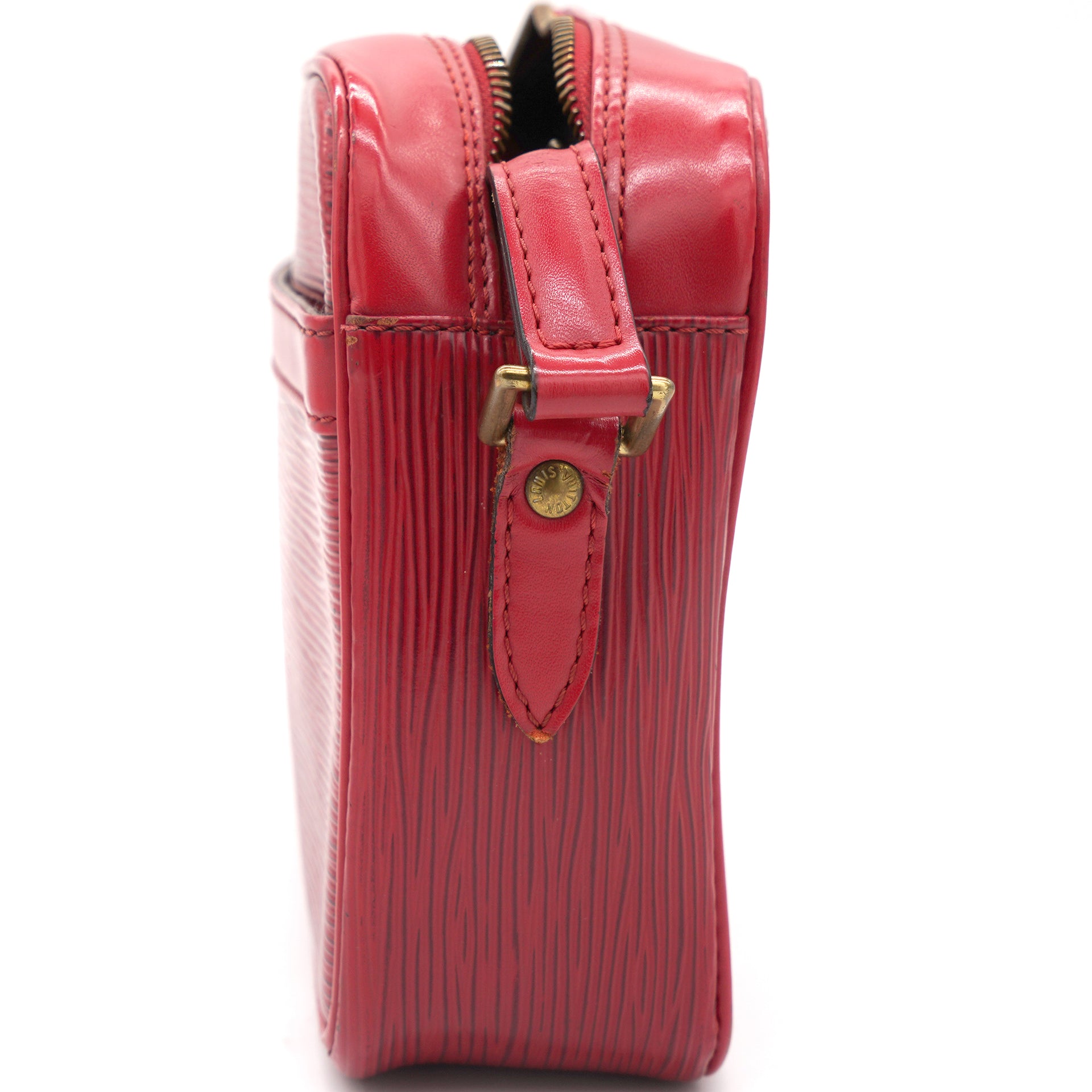 Louis Vuitton, Bags, Louis Vuitton Epi Trocadero 27 Shoulder Bag Red  M5237 Lv Auth Bs1632