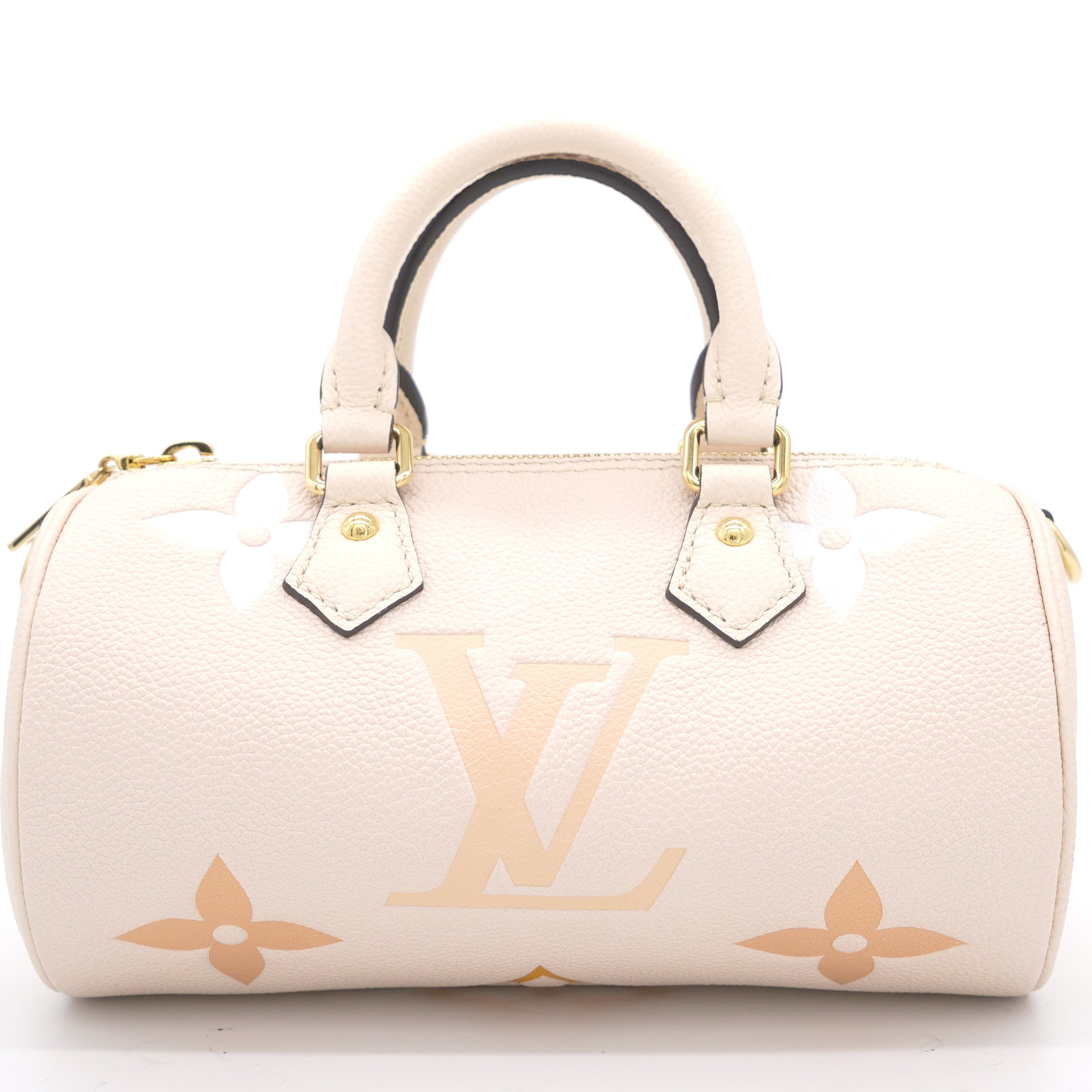Louis Vuitton Beige Monogram Empreinte Papillon Bb Bag