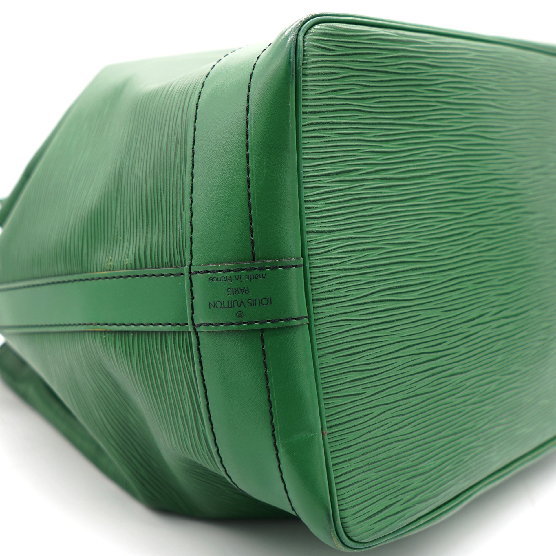 Louis Vuitton Borneo Green EPI Leather Saint Jacques PM Tote
