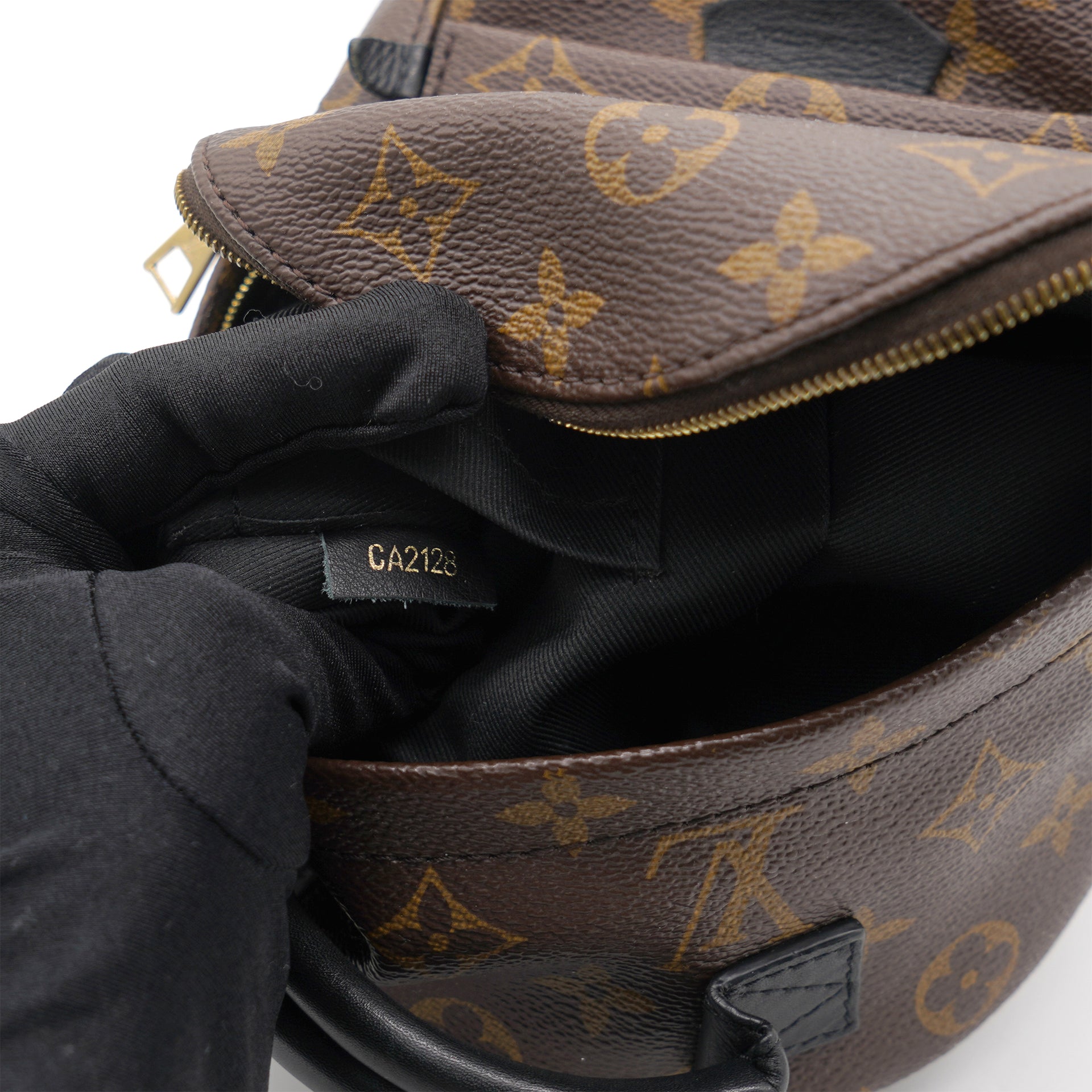 Louis Vuitton Monogram Patches Mini Palm Springs Backpack