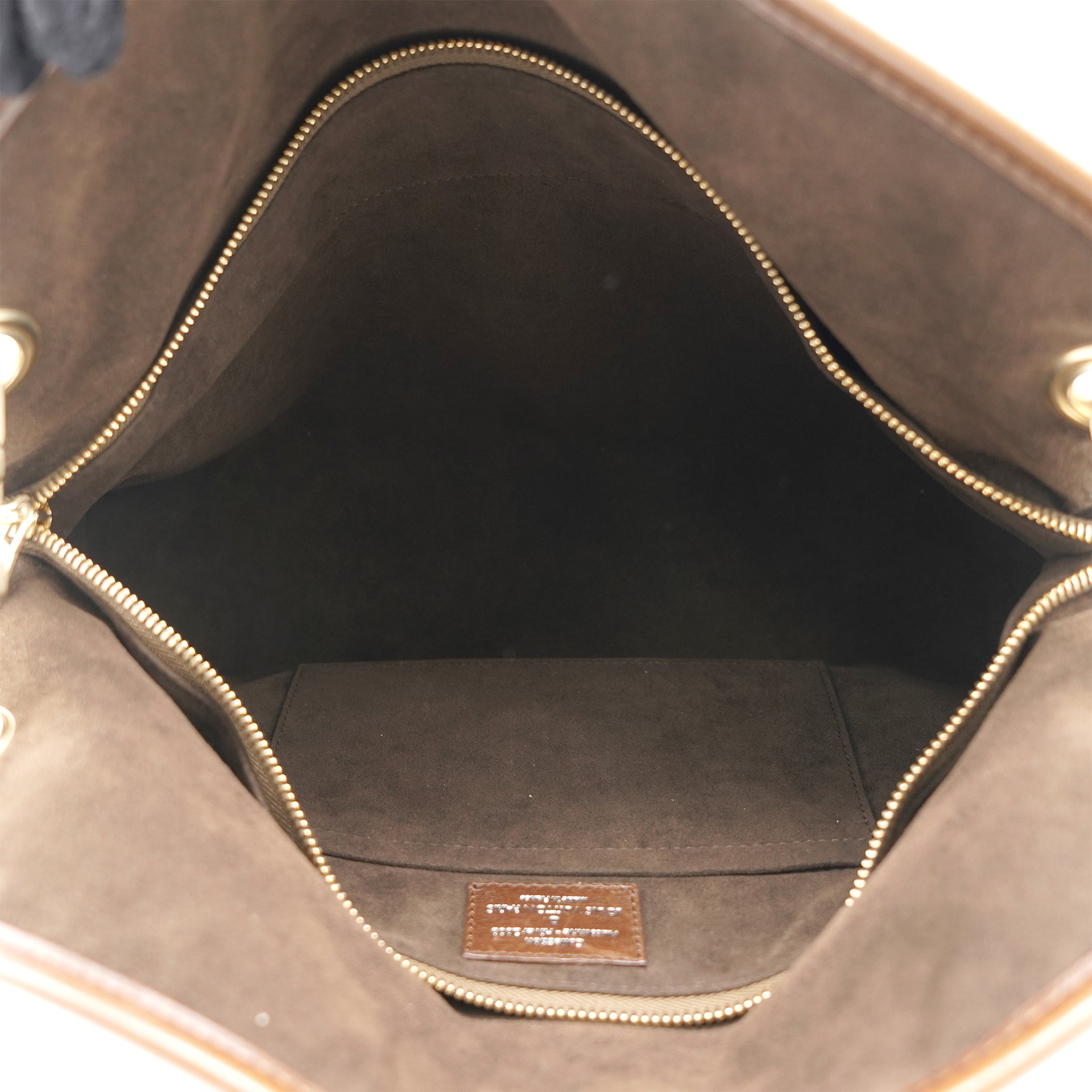 Louis Vuitton Brown Embossed Leather Paris Souple Wish Shoulder