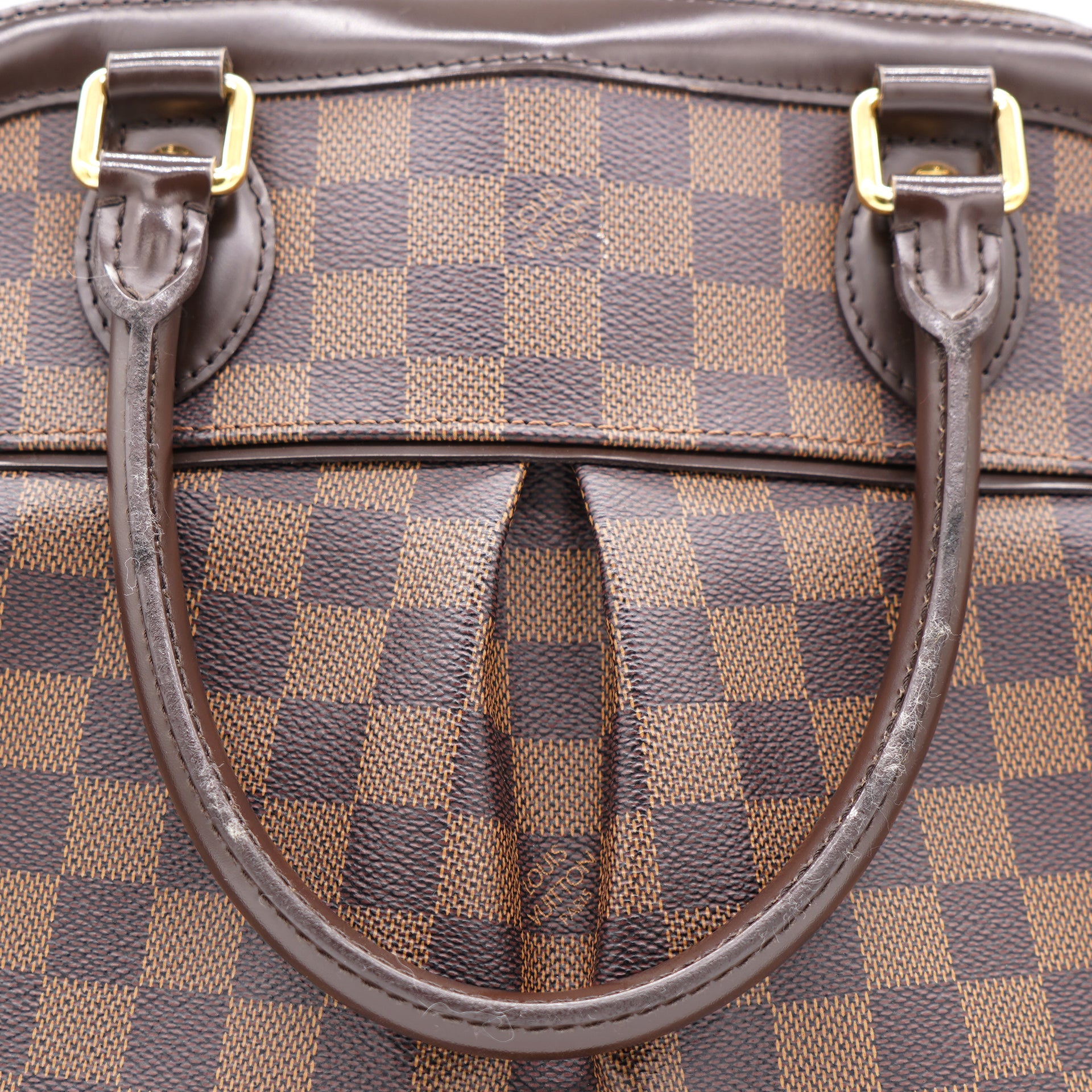 Authentic LOUIS VUITTON Trevi GM Shoulder Bag Handbag Damier