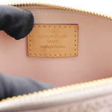 Rose Ballerine Monogram Vernis Alma BB Bag