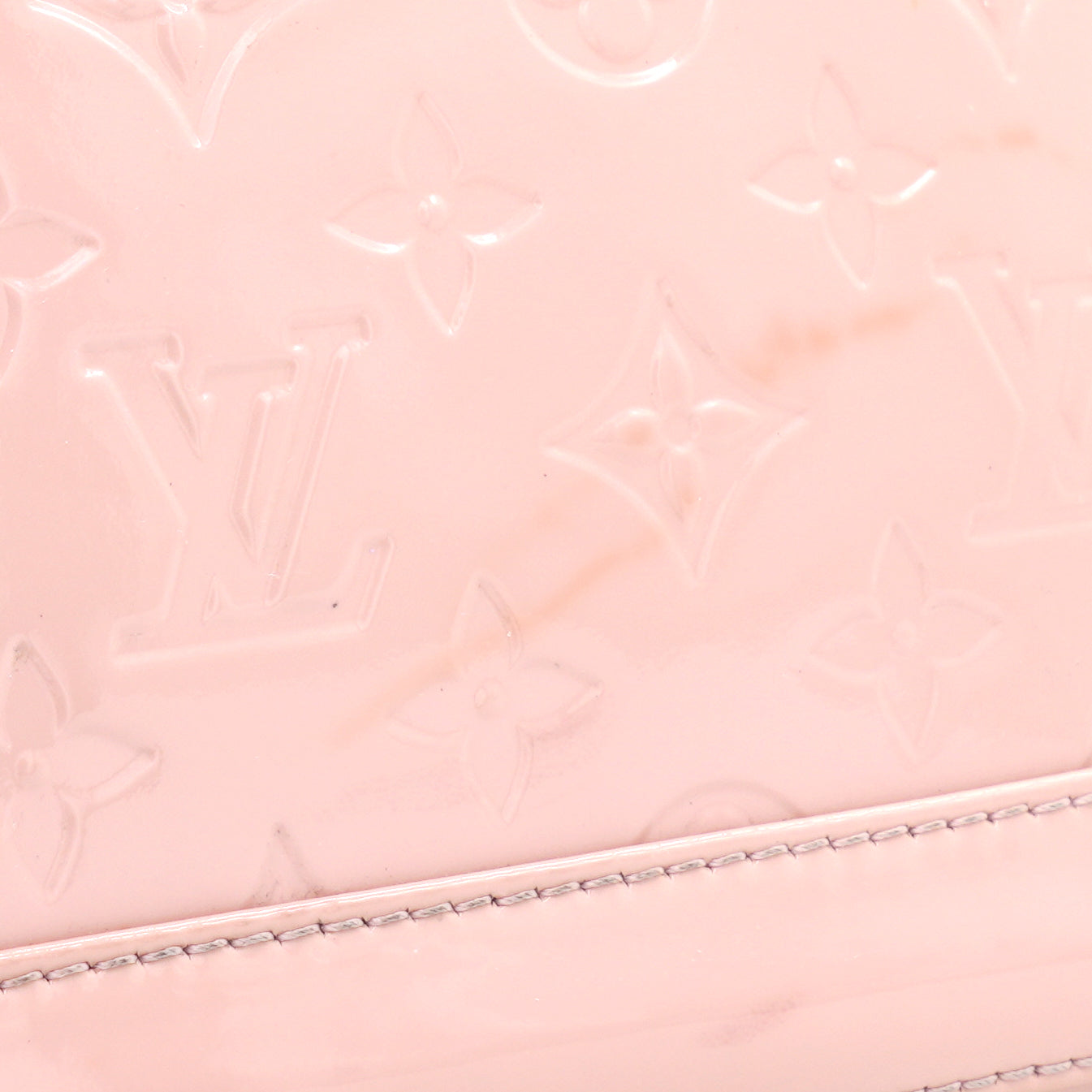 Louis Vuitton Alma BB Vernis Rose Ballerine – The Bag Broker