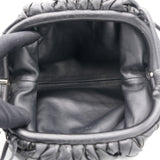 Nappa Intrecciato The Mini Pouch Black