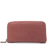 Intrecciato Bifold Long Zip Wallet