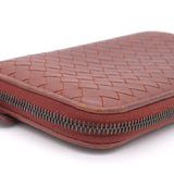 Intrecciato Bifold Long Zip Wallet