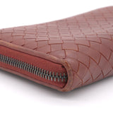 Intrecciato Bifold Long Zip Wallet