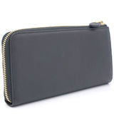 Black Zip Around Vara Bow Wallet