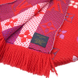 Logomania Rainbow Scarf Red