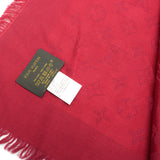 Classique Monogram Shawl Cherry