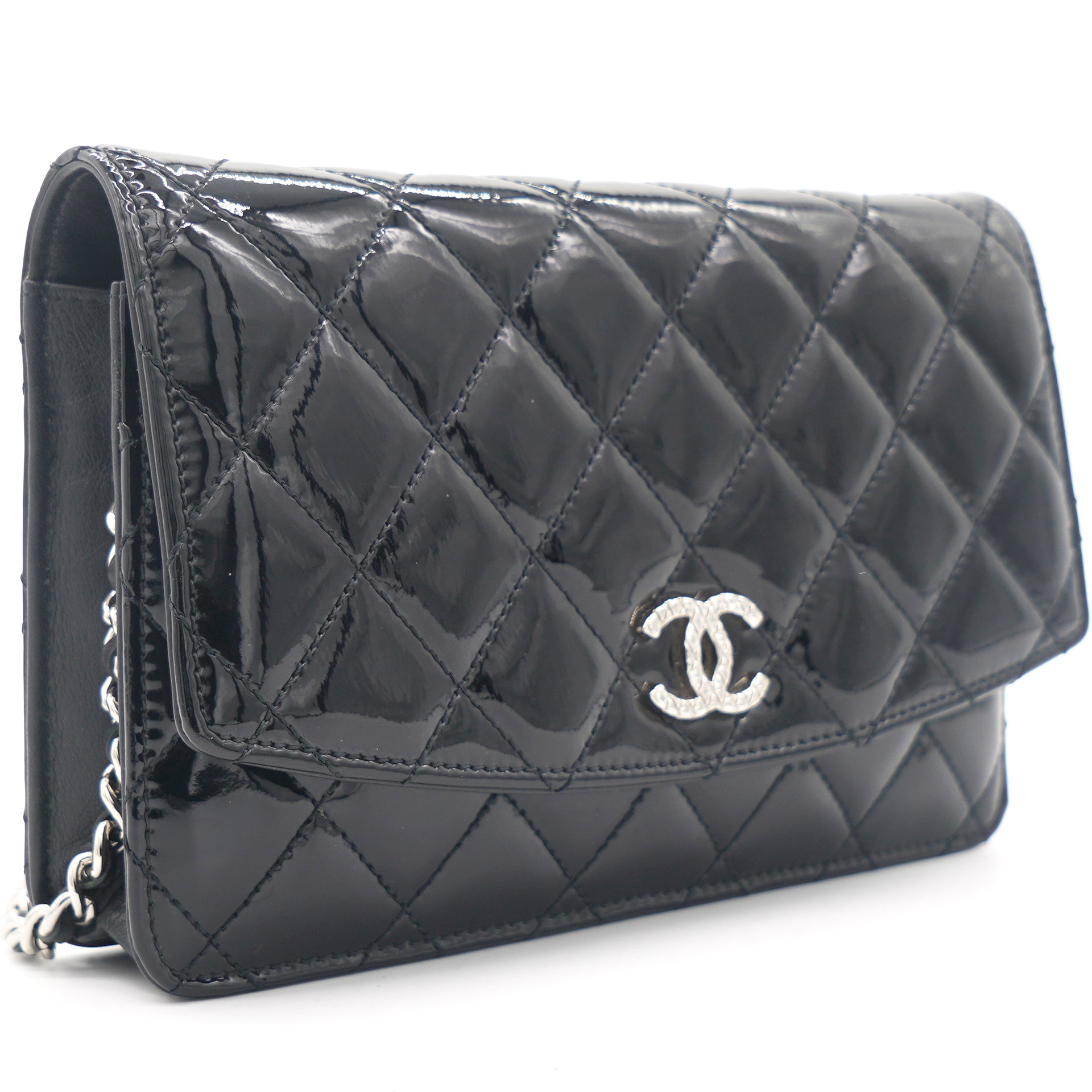 Chanel Trendy CC WOC Wallet on Chain Black Lambskin Gold Hardware  Coco  Approved Studio