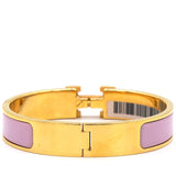 Clic H Bracelet Pink with Gold Hardware