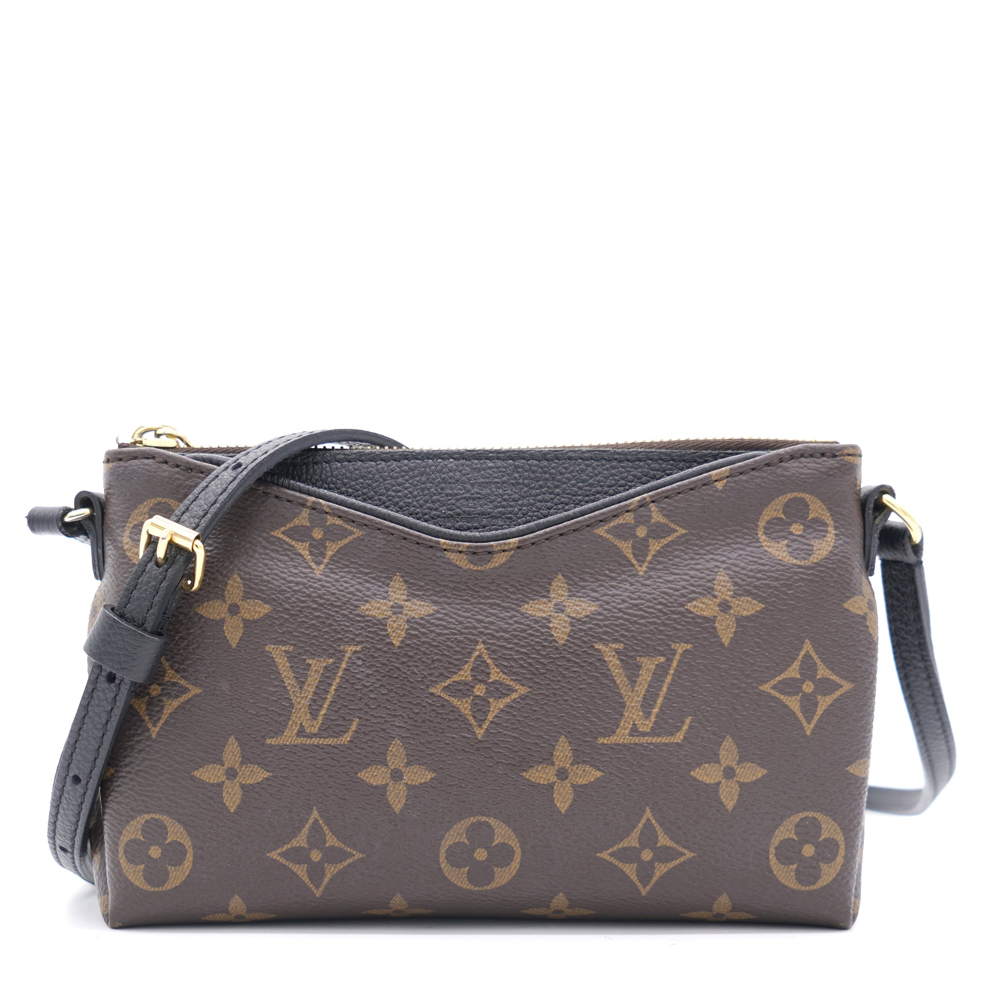Louis Vuitton x Nigo LV Made Squared Pouch Bag Charm Monogram Stripes  Graphite
