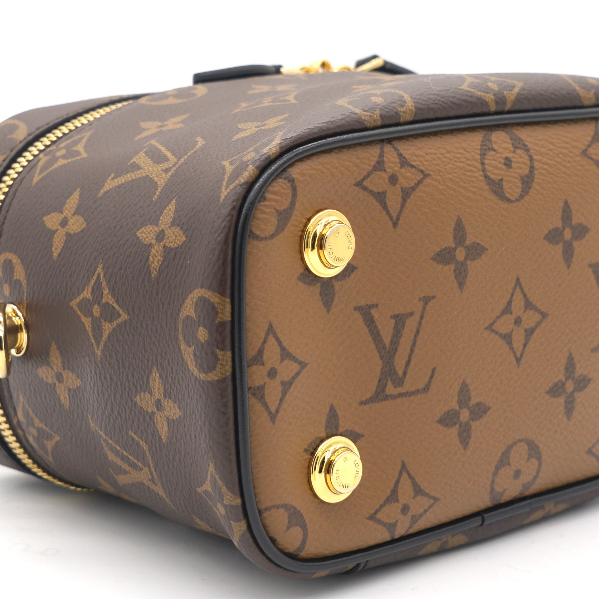 LOUIS VUITTON LV Heritage Neverfull PM Monogram Canvas Tote Bag Brown