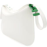 White Flap Shoulder Bag