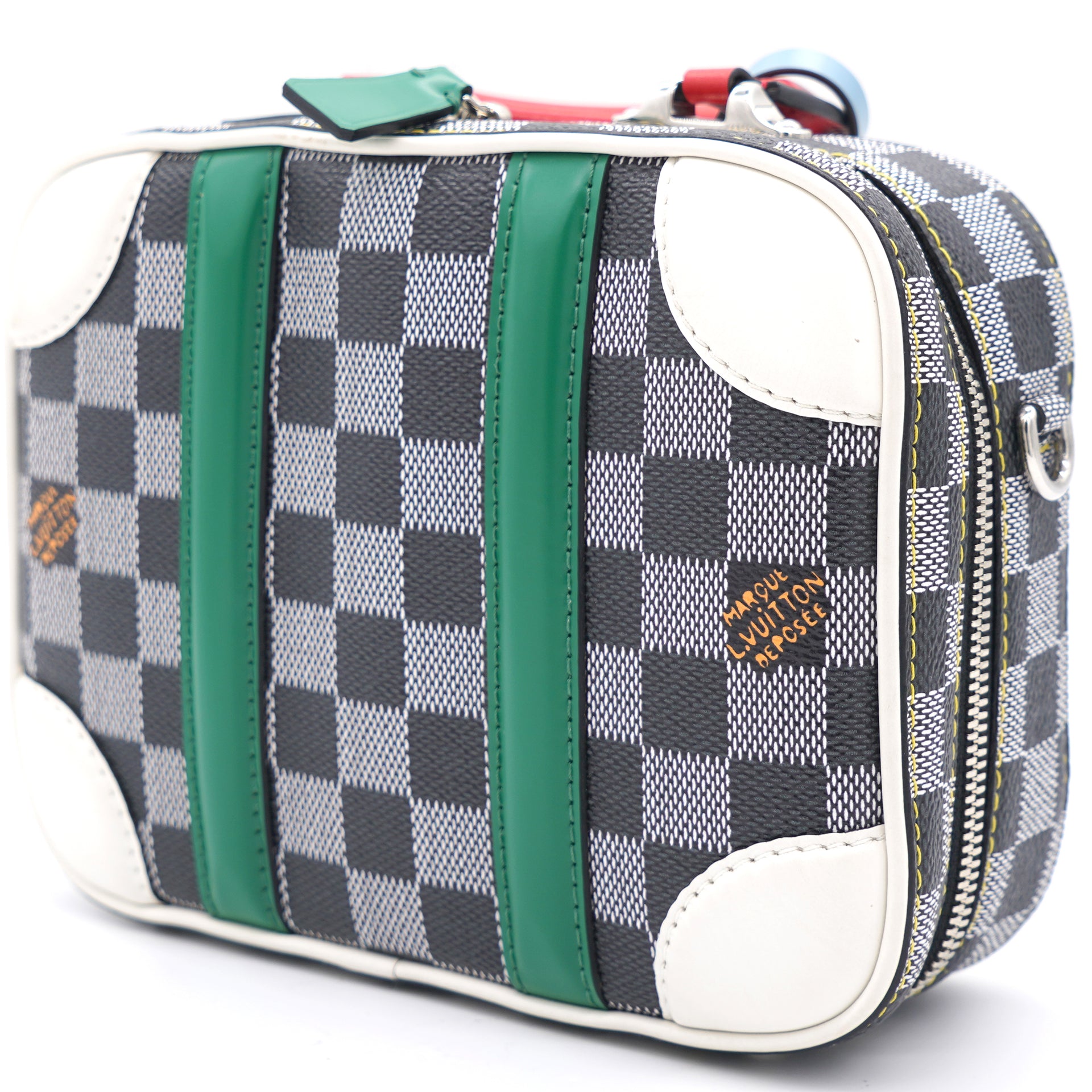 Valisette BB Damier coated canvas