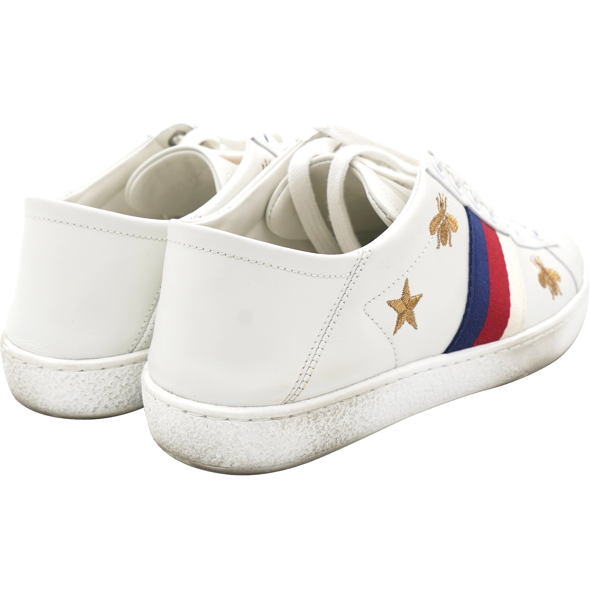 Gucci Women s Ace sneaker with bees and stars 36 STYLISHTOP