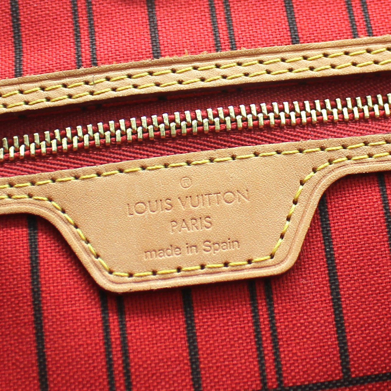 Louis Vuitton Louis Vuitton, Neverfull zipper pouch