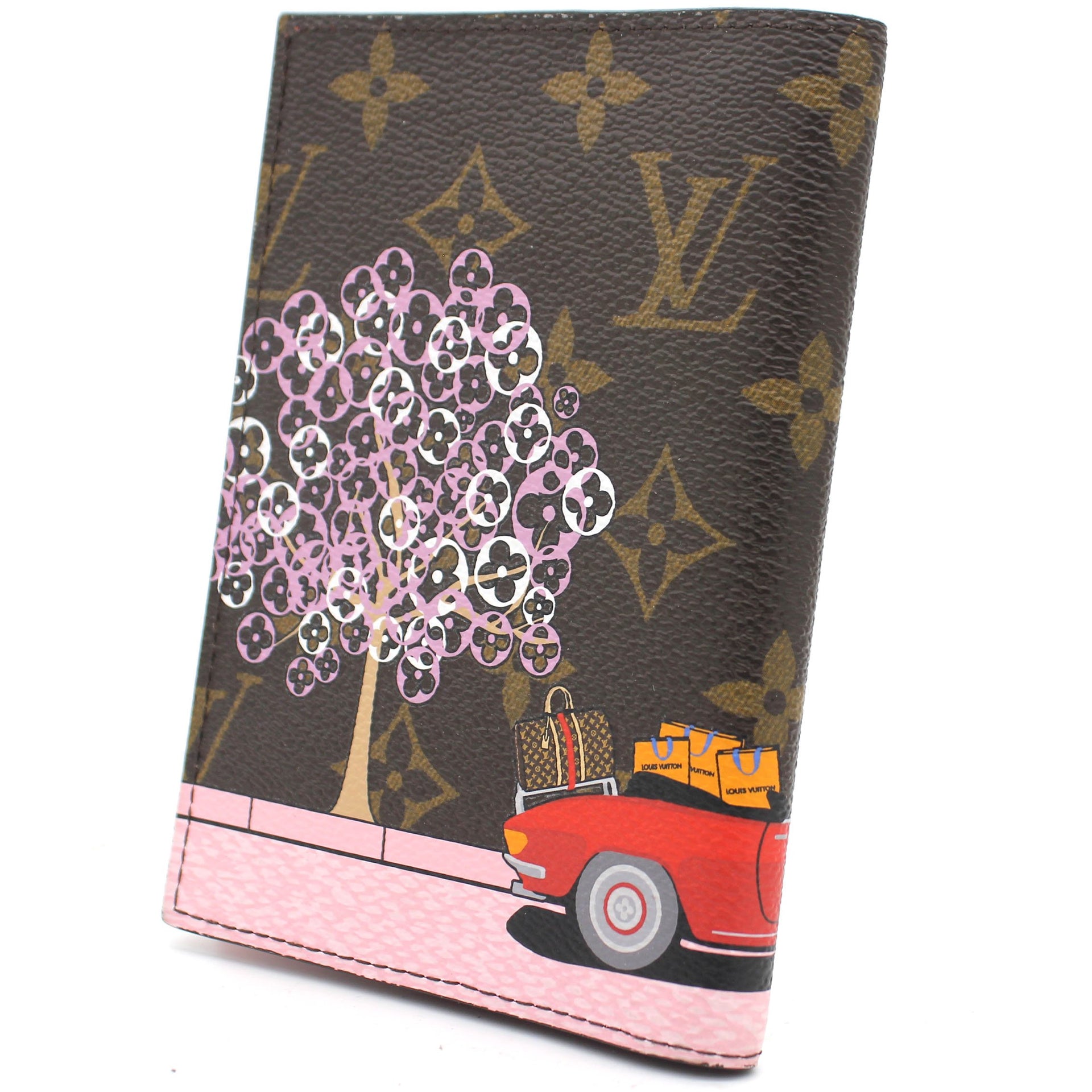 New in Box Louis Vuitton Limited Edition Paris Passport Cover at