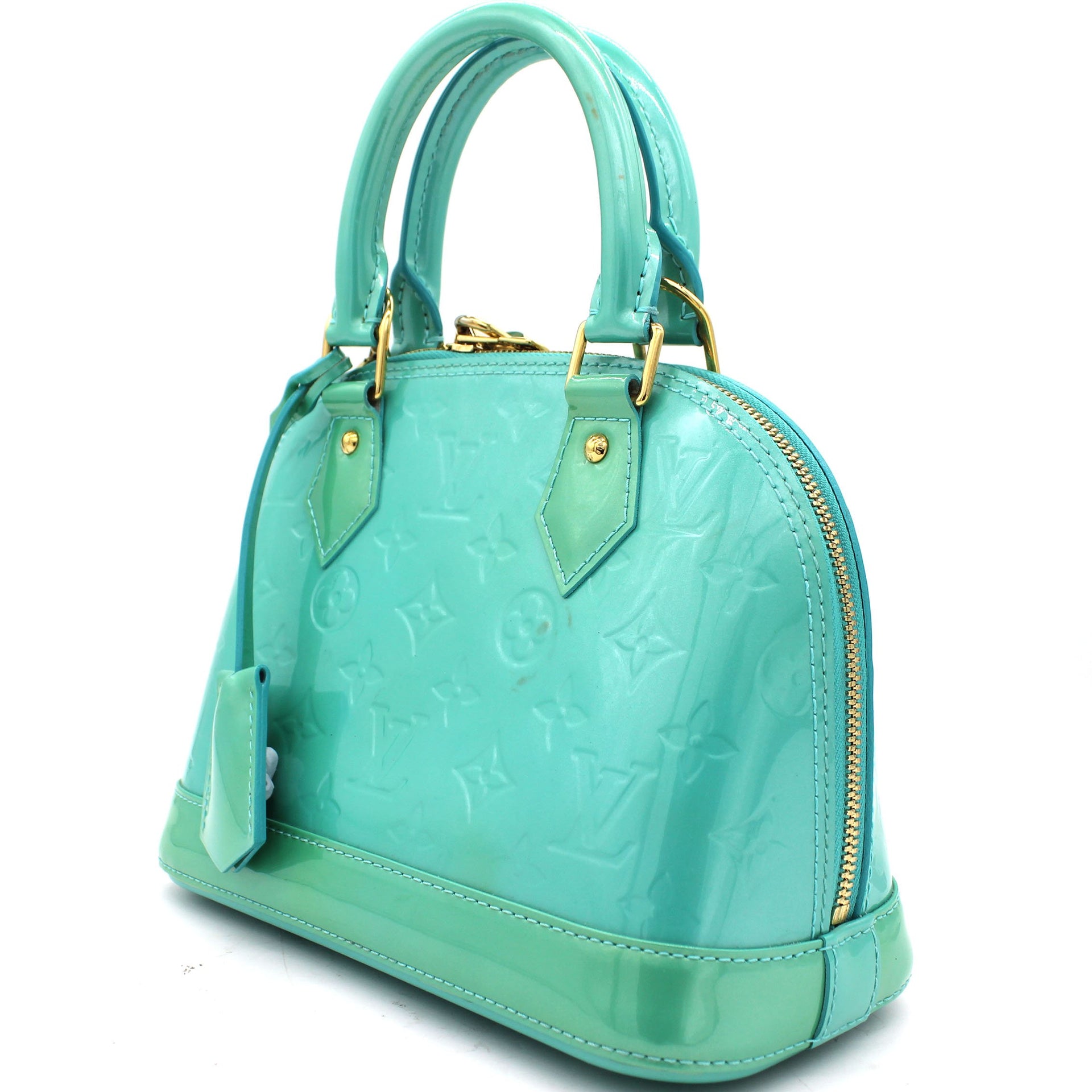 LOUIS VUITTON Tiffany Blue Lagoon Bag Authentic