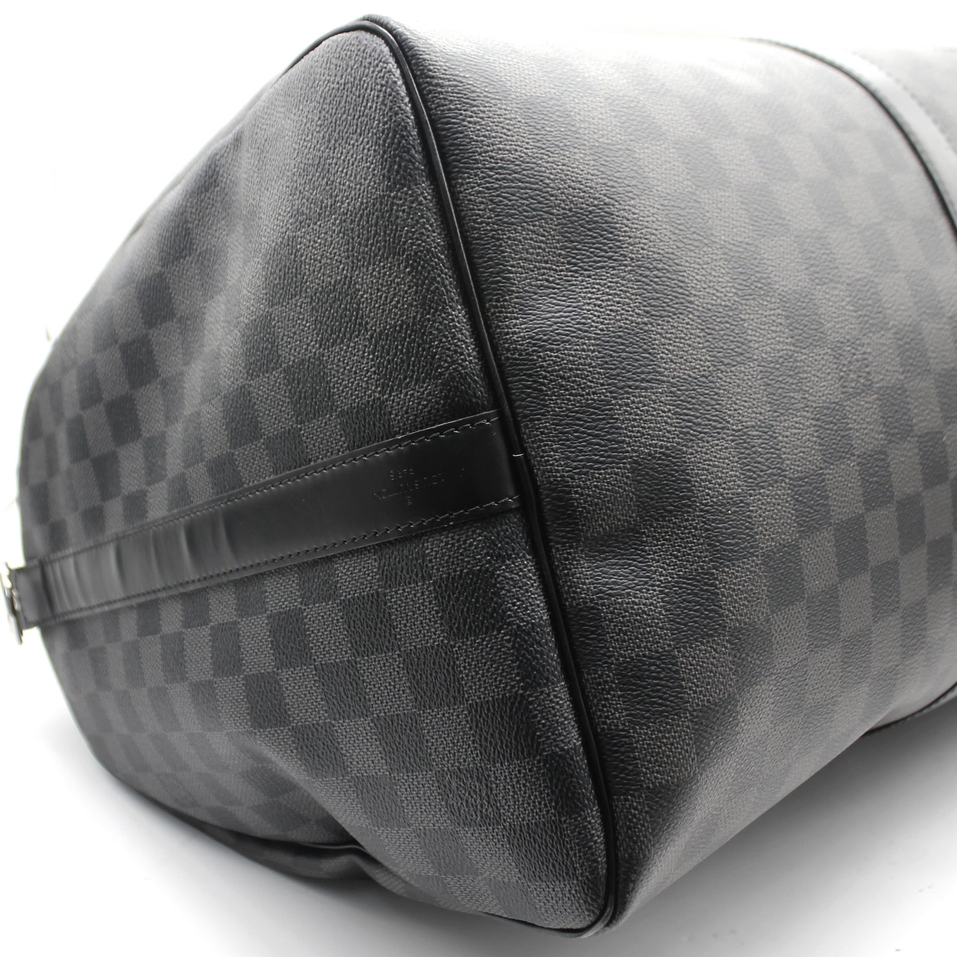 Louis Vuitton Damier Graphite Keepall Bandouliere 55 Duffel Bag