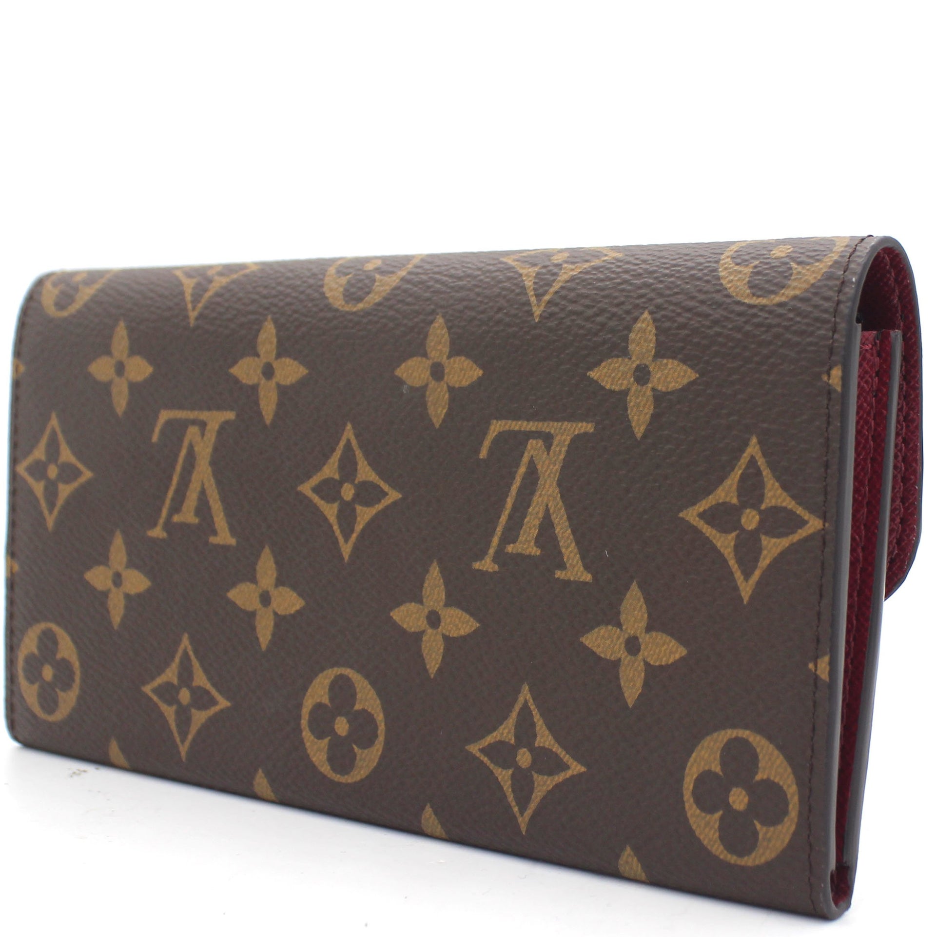 Shop Louis Vuitton PORTEFEUILLE EMILIE Monogram Unisex Street Style Plain  Leather Folding Wallet (M82340) by pinkypromise20