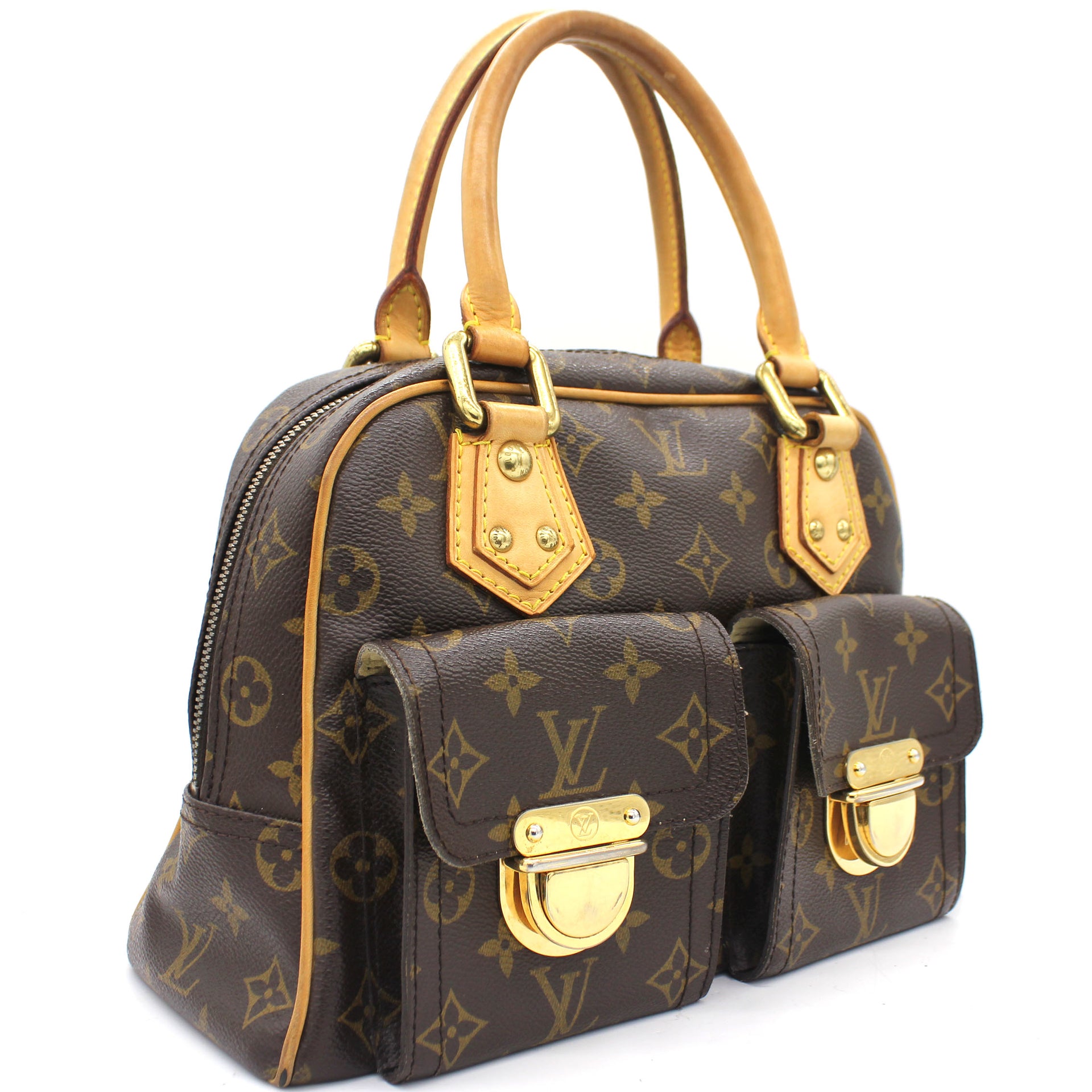 Buy Luxury Louis Vuitton Monogram Canvas Manhattan PM Bag Online