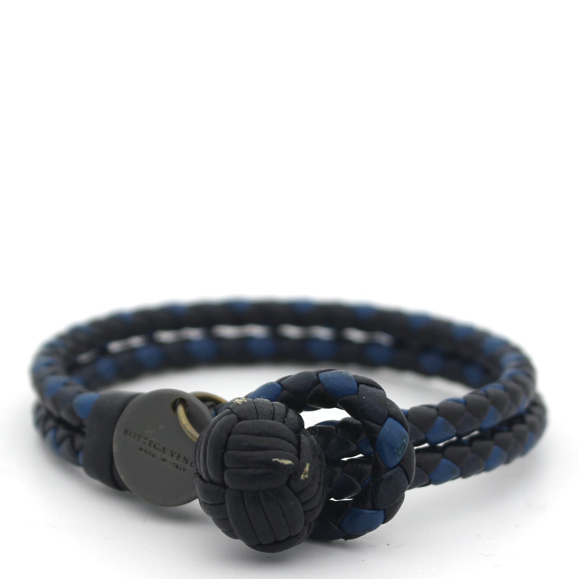 Bottega Veneta Bracelet in Blue for Men