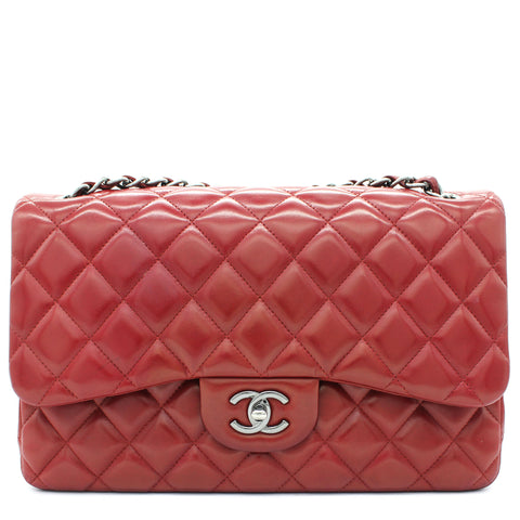 Chanel Women Sneakers And 31 Rue Cambon Paris Handbag Set - Red