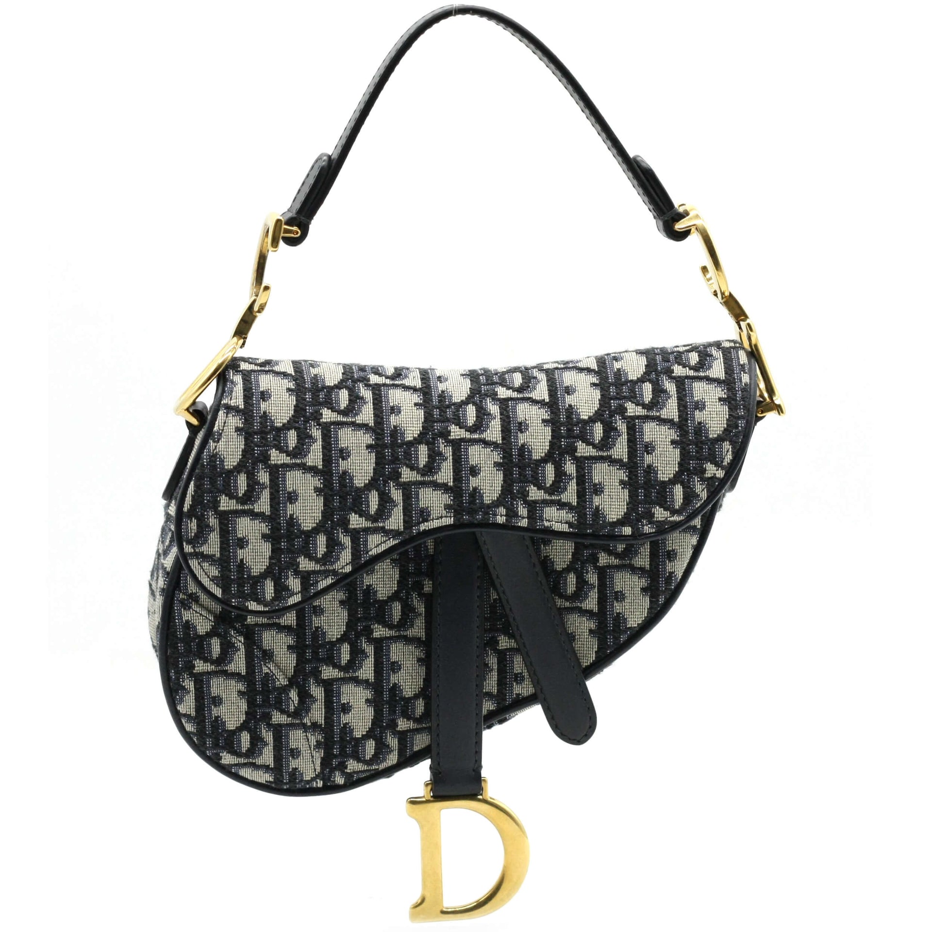 Dior Mini Saddle Bag in Black for Men  Lyst