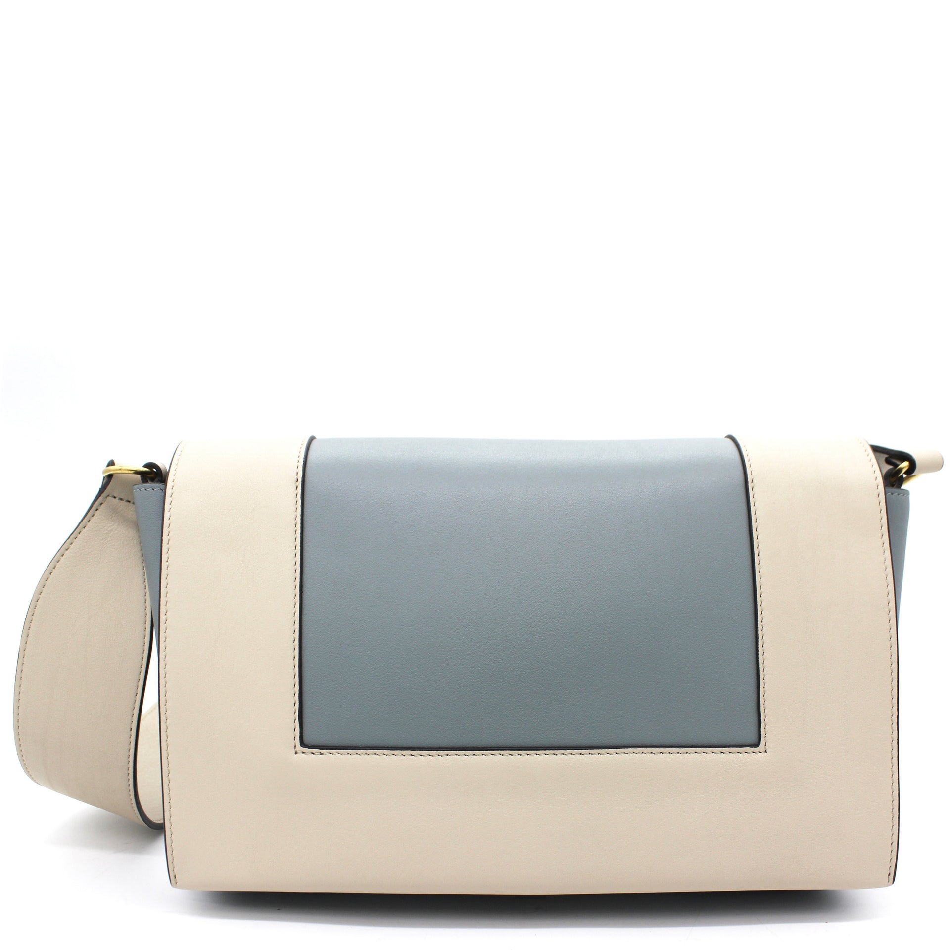 AVA BAG IN TRIOMPHE CANVAS AND CALFSKIN - GREGE