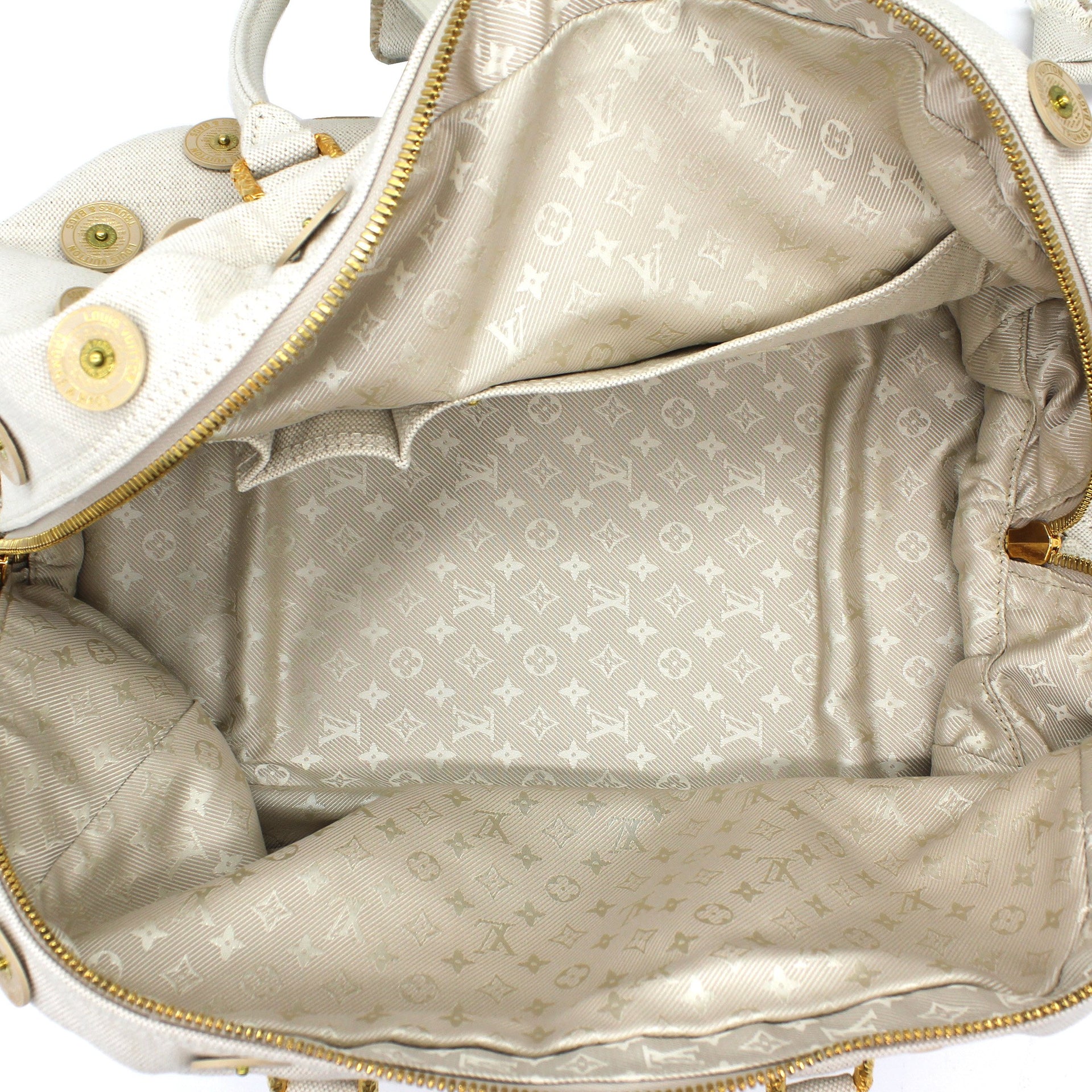 Louis Vuitton Polka Dot Fleur Tinkerbell Bag - Neutrals Totes