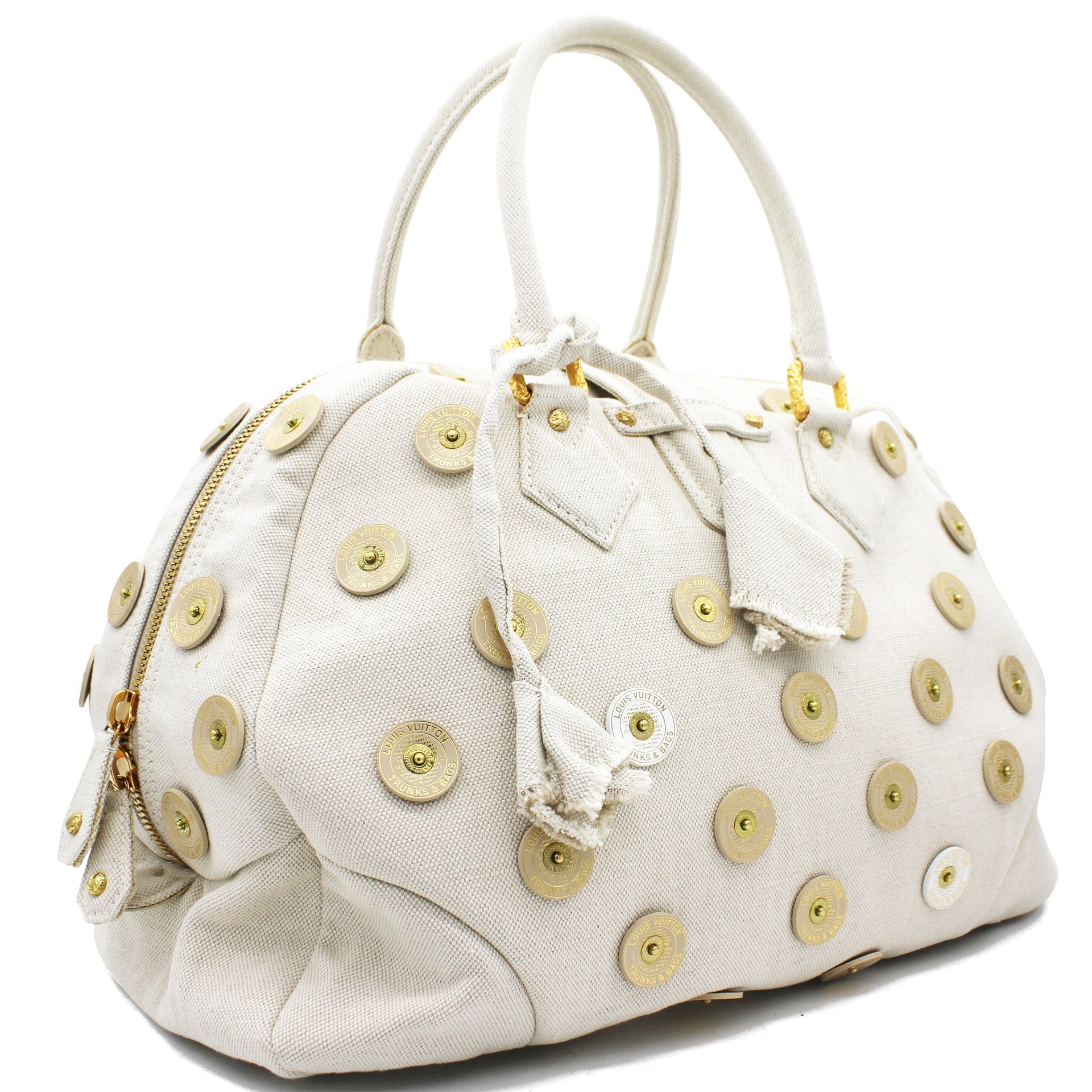 Limited Edition Louis Vuitton Polka Dots Fleur Tinkerbell Bag at