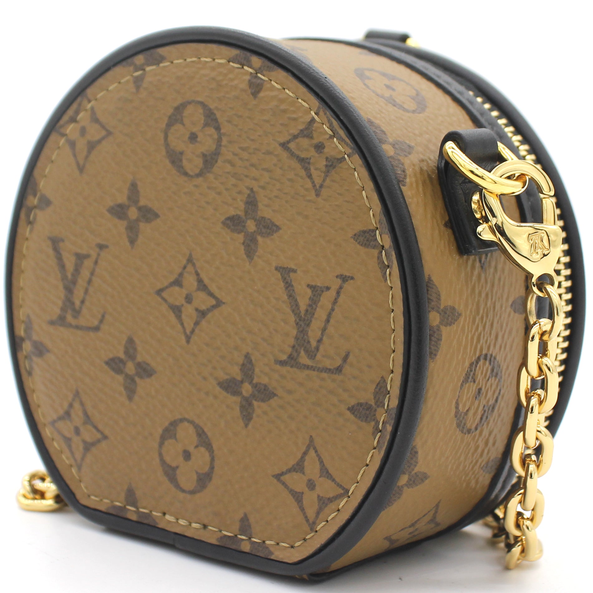 Women's Louis Vuitton Necklace With Hanging Charms & Lv Monogram Earrings